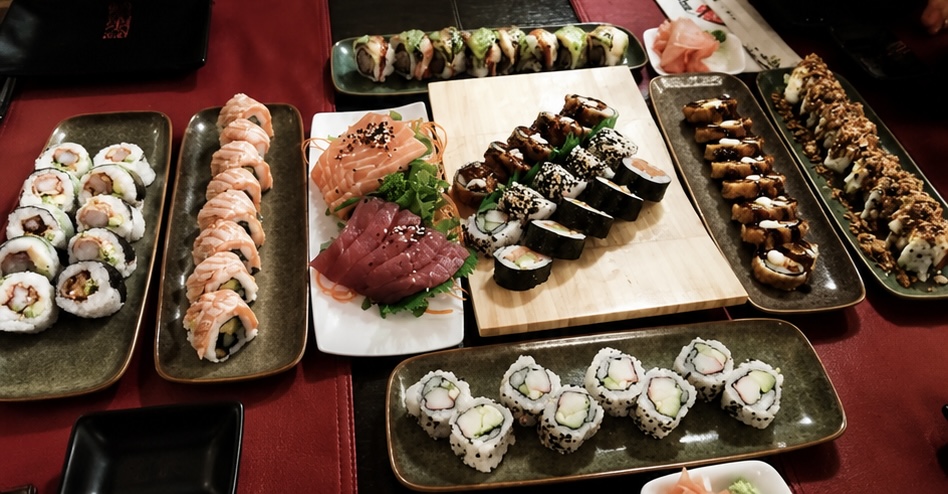 Sushi selectie